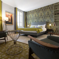 Aménagement et décoration de La Cour des Sens dans le Luberon par Annabelle Fesquet Décoratrice d'intérieur