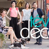 CECILE KOKOCINSKI DANS L'EMISSION TEVA DECO
