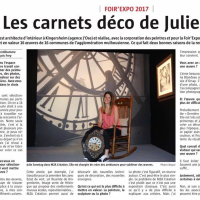 JULIE SOONTAG ENCHANTE LA FOIR'EXPO DE MULHOUSE