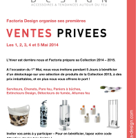 Ventes privées Factoria Design