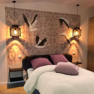 Vignette Gîte - Aménagement et décoration d'une chambre