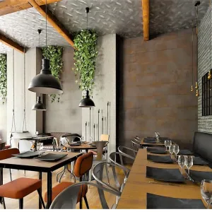 Vignette décoration restaurant marseille industriel et cocoon