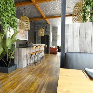 Vignette décoration restaurant marseille industriel et cocoon