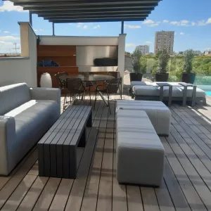 Vignette Vue sur l'espace lounge sur la terrasse