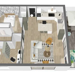 Vignette plan 3D