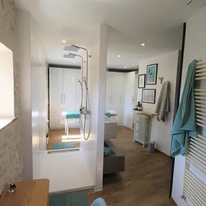 Vignette La salle de bain et le dressing