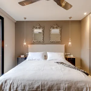 Vignette chambre parentale inspiration lin