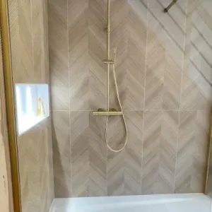 Vignette Colonne de douche or