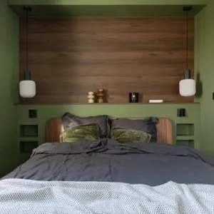 Vignette Harmonie des couleurs et des matières pour une chambre parentale élégante