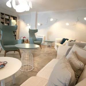 Vignette gros plan du coin canapé