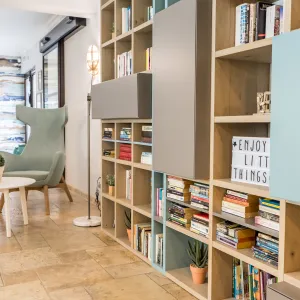 Vignette détail de la bibliothèque