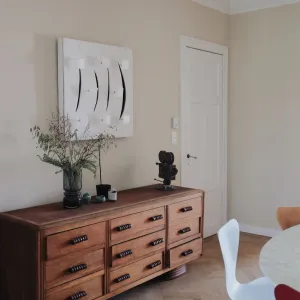 Vignette Salon avec mobilier vintage chiné