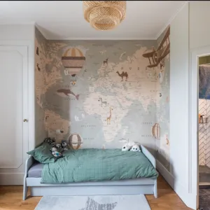 Vignette La chambre d'un petit garçon avec sa salle d'eau