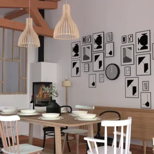 Vignette Agence Pincova décoratrice architecte d'intérieur rénovation salle à manger projet 3D