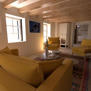 Vignette Agence Pincova, projet 3D, séjour Saint Cirq