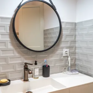 Vignette détail de la salle de bain