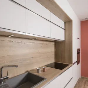 Vignette La cuisine, et son grand plan de travail