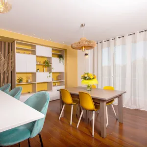 Vignette Aménagement agencement et décoration d'une cuisine, d'un salon, séjour, moderne, à Toulon, dans le Var