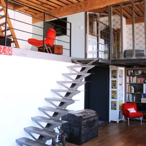 Vignette Escalier et verrière en métal sur-mesure | Lyon 4e Croix-Rousse
