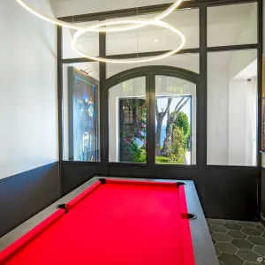 Vignette Salle billard avec verrière sur-mesure