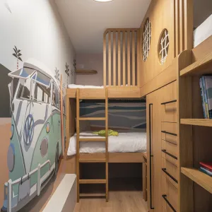 Vignette Création chambre dortoir pour enfants chic aux Sables d'Olonne (85)