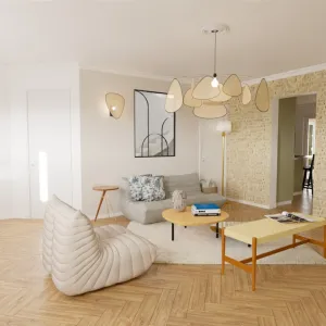 Vignette Conception 3D - rénovation du salon
