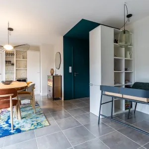 Vignette Création d'un espace bureau dans le séjour