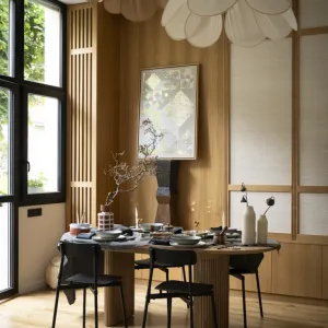 Vignette Bibliothèque sur-mesure & coin repas