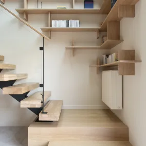 Vignette Un escalier sur mesure pensé comme une pièce architecturale à part entière