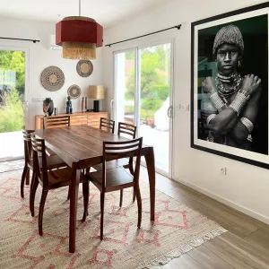 Vignette Une salle à manger ethnique