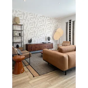 Vignette Un salon ethnique cosy